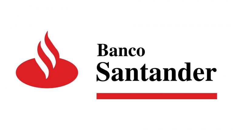 Logo de Banco Santander.